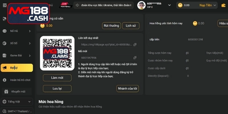 Đại lý Mg188 là công việc gì?